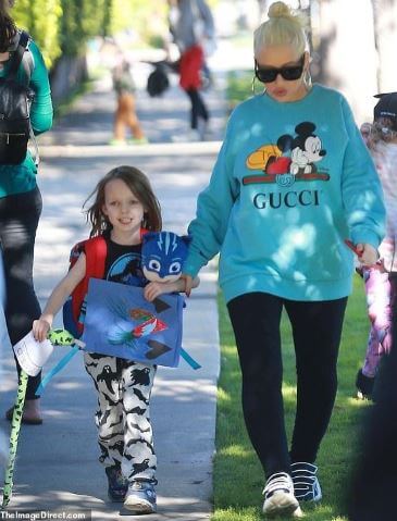 Summer Rain Rutler with her celebrity mother.